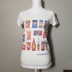 SOLD Paradox Snack Graphic Tee Skippy Lemonade